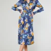 Aida Floral Midi Dress