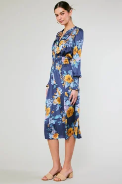 Aida Floral Midi Dress