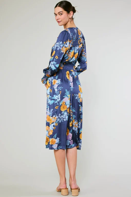 Aida Floral Midi Dress
