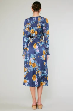 Aida Floral Midi Dress