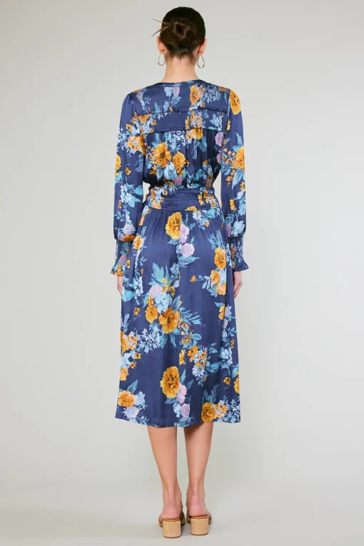 Aida Floral Midi Dress