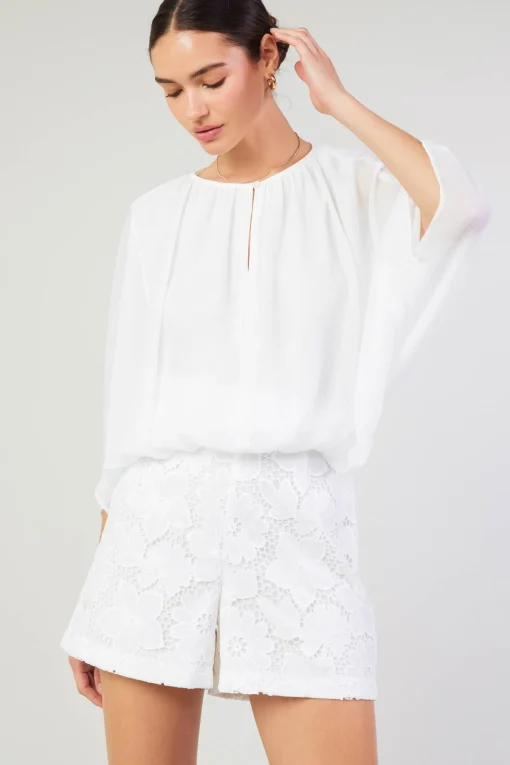 Alessia Dolman Sleeved Blouse
