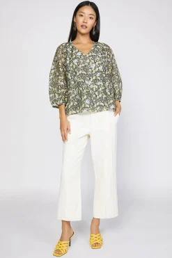 Baroque Floral Raglan Blouse