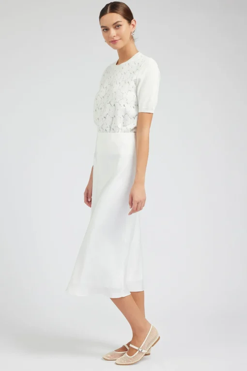 Bias Midi Skirt