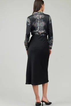 Bias Midi Skirt