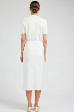 Bias Midi Skirt