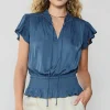 Blair Smocked Top