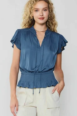 Blair Smocked Top