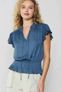 Blair Smocked Top