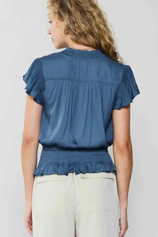 Blair Smocked Top