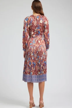 Botanical High Neck Dress