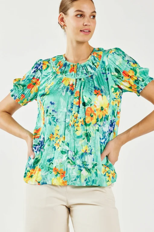 Brooklyn Crinkle Top