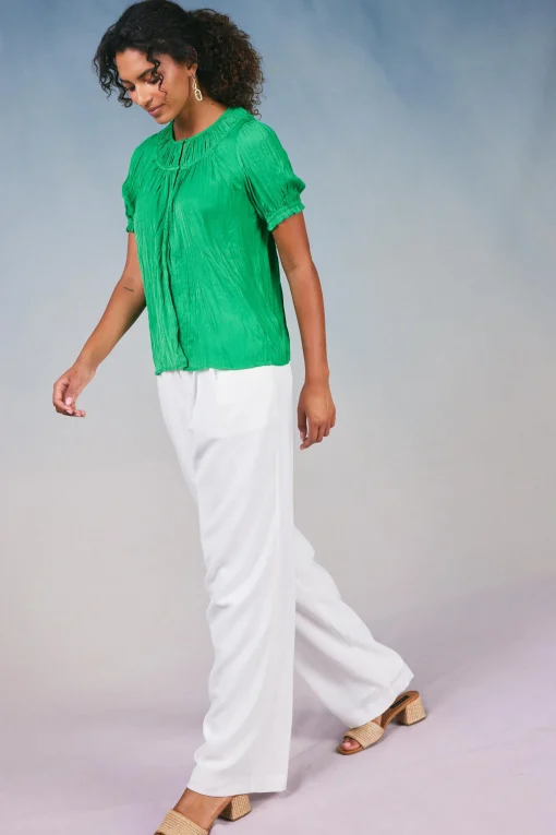 Brooklyn Crinkle Top