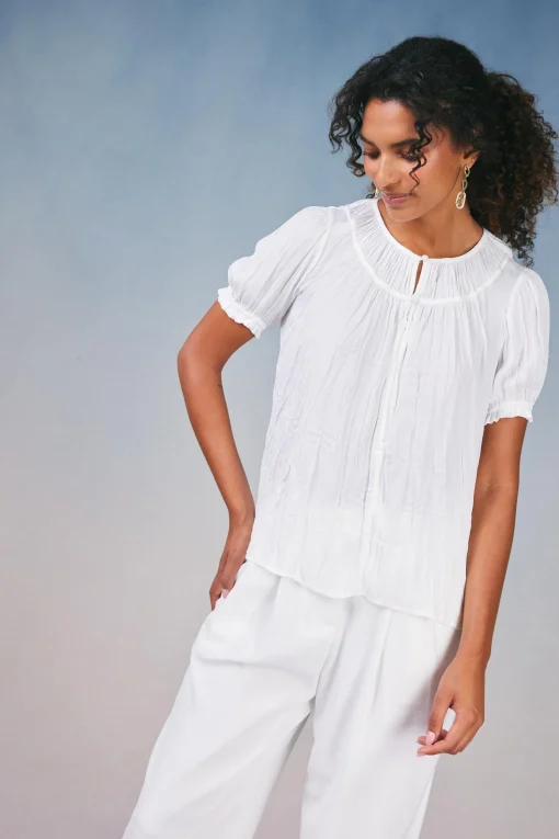 Brooklyn Crinkle Top