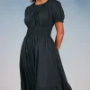 Brooklyn Poplin Midi Dress