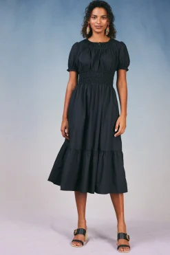 Brooklyn Poplin Midi Dress