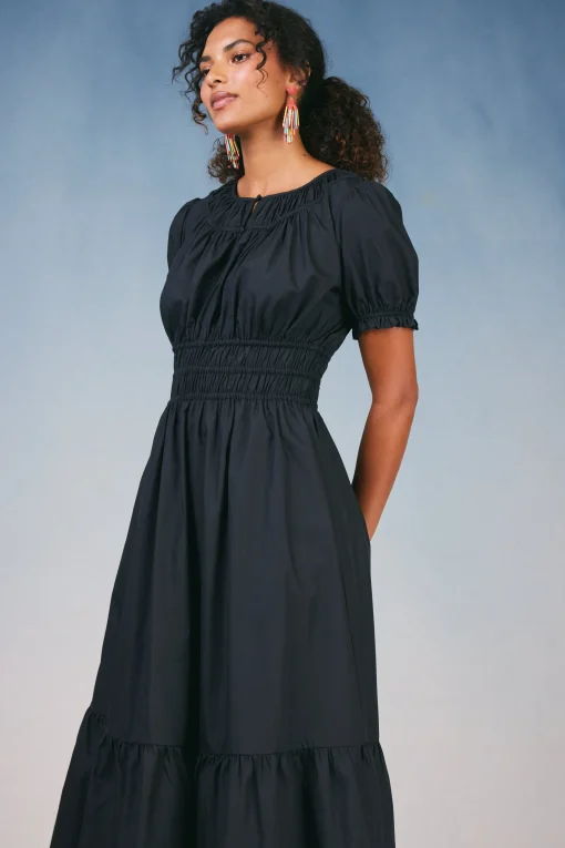 Brooklyn Poplin Midi Dress