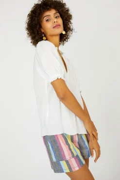 Camelia Ruffled Blouse