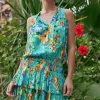 Cara Pleated Mini Dress
