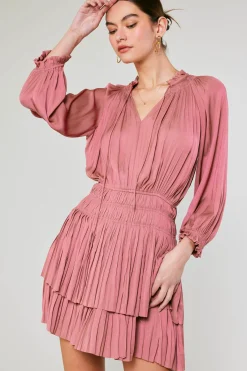 Cecile Smocked Mini Dress