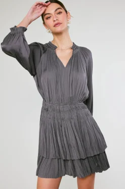 Cecile Smocked Mini Dress