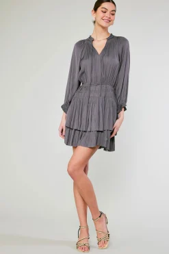 Cecile Smocked Mini Dress