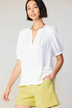 Classic V Neck Blouse
