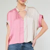 Colorblock Contrast Top