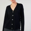 Contrast Paneled Cardigan