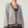 Contrast Pocket Cardigan