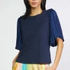 Contrast Sleeve Shirt