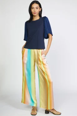 Contrast Sleeve Shirt