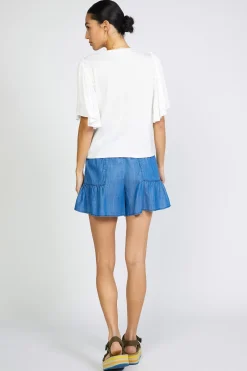 Contrast Sleeve Shirt