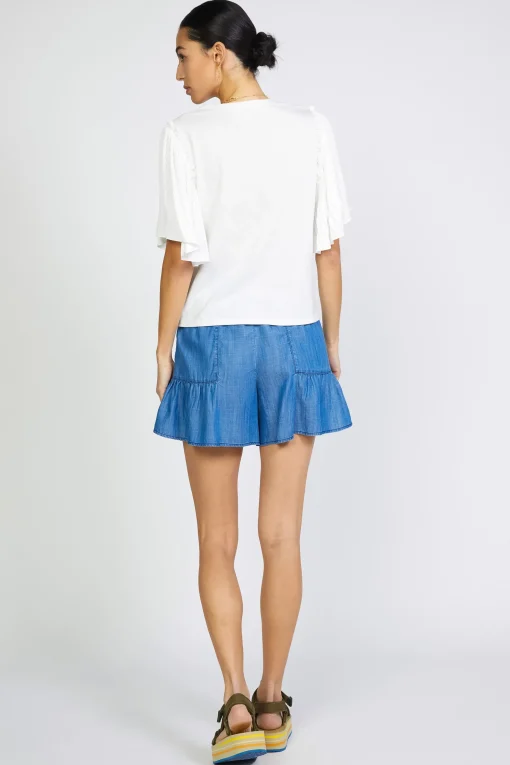 Contrast Sleeve Shirt