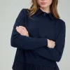 Corduroy Knit & Woven Top