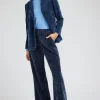 Corduroy Pleated Wide Leg Pant