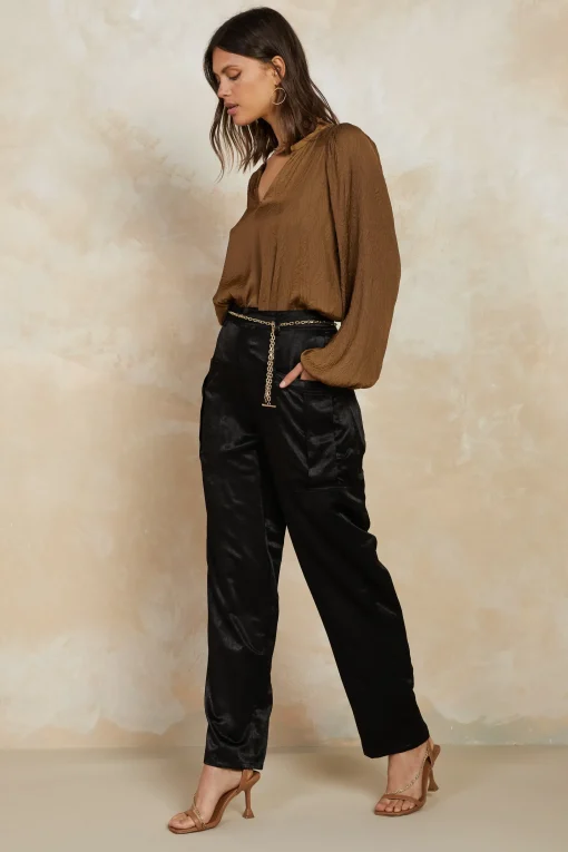 Crinkle Texture Blouse