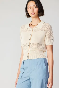 Cropped Knit Top
