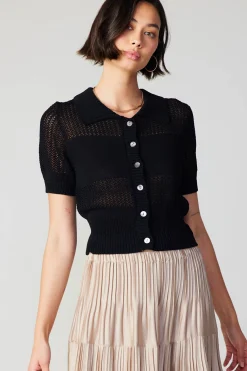 Cropped Knit Top