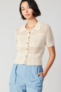 Cropped Knit Top