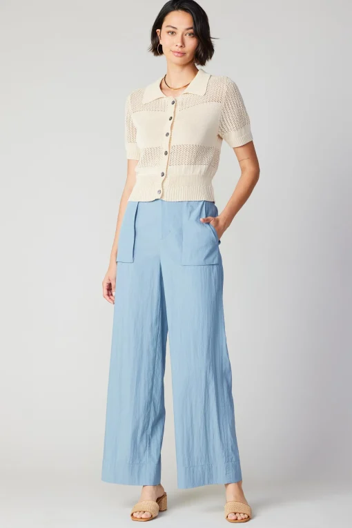 Cropped Knit Top