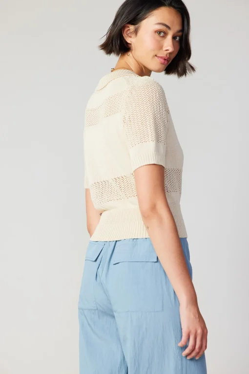 Cropped Knit Top