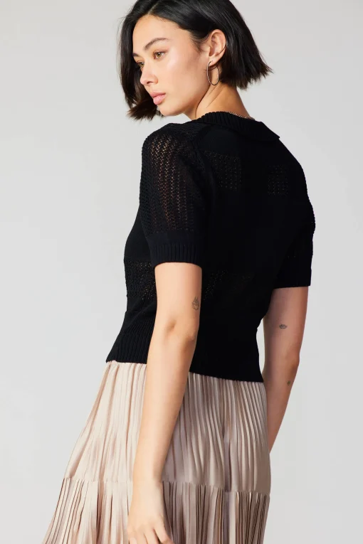 Cropped Knit Top
