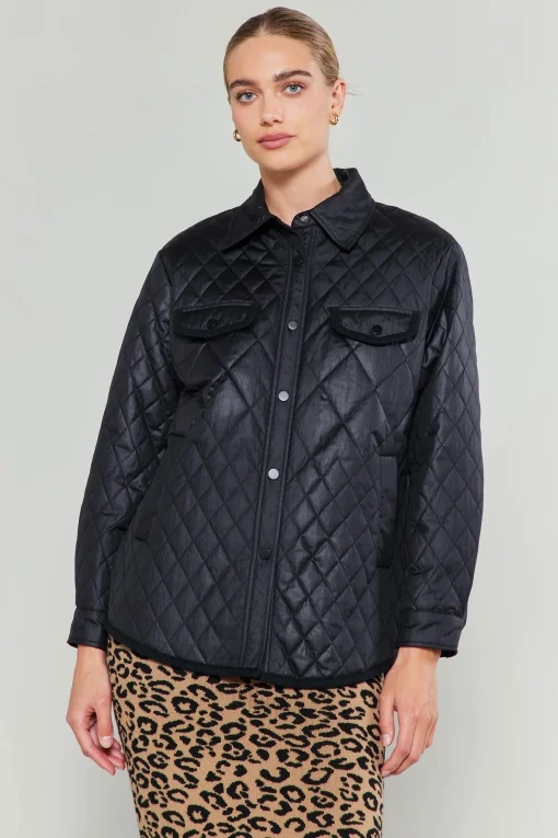 Diamond Quilted Jacket