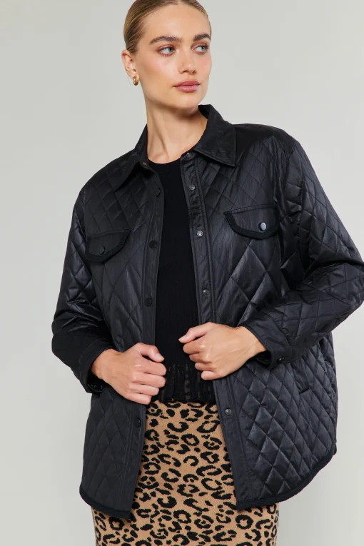 Diamond Quilted Jacket