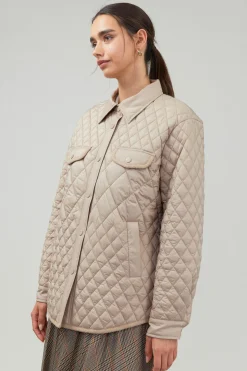 Diamond Quilted Jacket