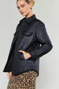 Diamond Quilted Jacket