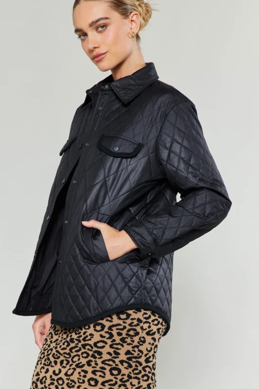 Diamond Quilted Jacket