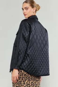 Diamond Quilted Jacket