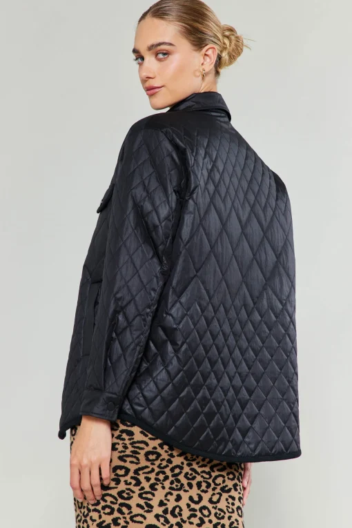 Diamond Quilted Jacket